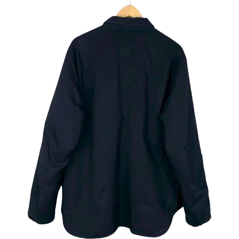 DOCKERS MEN'S Alpha Khaki Smart Flex Black Button Up Long Sleeve Jacket US XL - Picture 3 of 8